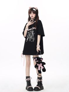 Dollcore Outfits, Y2k Outfits Aesthetic, False Collar, Style Kawaii, Concept Clothing, Fashionista Clothes, Aesthetic Outfit, Kpop Fashion Outfits, Fashion Design Clothes