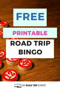 free printable road trip bingo game for the road trip expert