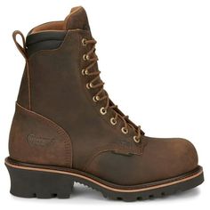 The 8 Valdor Waterproof Insulated Composite Toe logger brings maximum performance, comfort and safety together in one hardworking mid-height boot. Size: 11.5.  Color: Brown.  Gender: male.  Age Group: adult. Brown Work Boots, Mid Height Boots, Logger Boots, Composite Toe Work Boots, Dan Post Boots, Male Shoes, Leather Work Boots, Work Boots Men, Work Safety