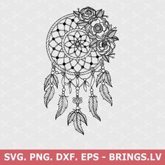 Dream Catcher SVG Dream Catcher Outline, Dreamcatcher Svg, Dreamcatcher Svg Cricut, Dream Catcher Decals Vinyls, Dream Catcher Drawing, Dream Catcher Print, Htv Projects, Dream Catcher Tattoo, Mandala Coloring