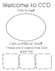 a welcome to god card with the words, i am a child of god and three children