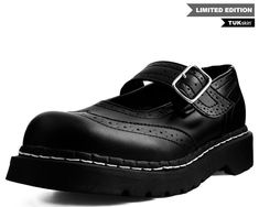 Tuk Mary Janes, Black Brogues, Creepers Shoes, Womens Mary Janes, Leather Brogues, Oxford Dress Shoes, Shoe Company, Mary Jane Flats, Vegan Shoes