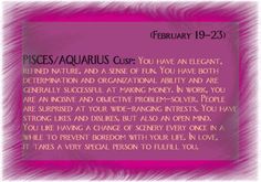 the zodiac sign for pisces aquariusus