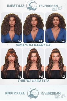 there are many different hairs styles for females