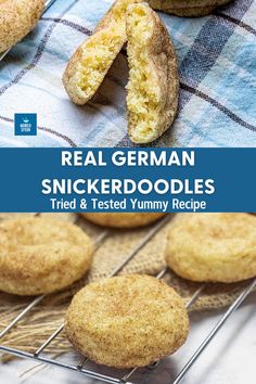 Real German Snickerdoodles Best Snickerdoodles, Easy Snickerdoodle Recipe, Snickerdoodles Recipe, Amazing Cookie Recipes, Christmas Baking Cookies, Brownies Recipe Homemade, Snickerdoodle Recipe, Best Sweets, Just Bake