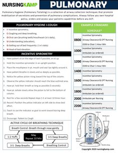 an information sheet for the nursing care system, with instructions on how to use it