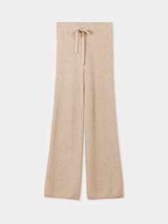 Discover effortless style with these Textured Knit Cashmere Pants. These pants offer simplicity, comfort, and chic elegance. Designed with a regular fit and featuring a ribbed drawstring, they ensure maximum comfort throughout the day. Regular Fit Pants, Cashmere Pants, Organic Colors, Warm Grey, Fit Pants, Textured Knit, Color Textures, Workout Pants, Effortless Style