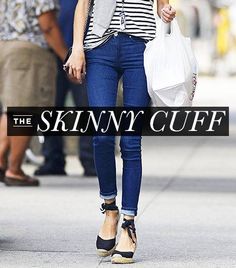 How To Cuff Your Jeans Like A Pro | Who What Wear UK Cuffing Jeans, Casual Friday, Style Tips, Like A Pro, Favorite Jeans, Couture Fashion