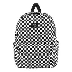 Vans Old Skool H2O Check Backpack 'Black White' VN0A5KI1Y28 Vans Rucksack, Best Backpacks For College, Embroidered Vans, Neoprene Backpack, Marvel Backpack, Vans Backpack, Vera Bradley Backpack Campus, Vans Bags, Chic Purses