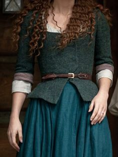 Outlander Aesthetic Fashion, 1700s Fashion Poor, Scottish Fashion Woman, Modern Medieval Fashion, Hobbit Fashion, 1760s Fashion, Outlander Style, Outlander Costumes, Ms Project