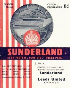 an advertisement for the sunderland football club