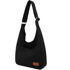 Large Hobo Bag: 13.7" X 3.9" X 11.8", Handle Height: 13.3"-23.2". This Large Shoulder Bag Is Composed Of A Main Compartment, 1 Outside Magnetic Lock Pocket, And A Zipper Pocket In Inner, Large Capacity Can Hold Your Daily Essentials Such As Ipad, Umbrella, Wallet, Books, Makeup, Keys And Cosmetics Lightweight Canvas Bag: Myhozee Canvas Tote Purse Are Made Of High-Quality Canvas, Durable, Water Resistant, Light, And Comfortable For Your Daily Life. Stylish And Simple Design With A Metal Ring, And Casual Satchel With Anti-theft Pocket, Casual Canvas Bags With Anti-theft Pocket, Casual Canvas Shoulder Bag With Anti-theft Pocket, Canvas Bags With Anti-theft Pocket For Everyday Use, Everyday Canvas Bag With Anti-theft Pocket, Canvas Shoulder Bag With Anti-theft Pocket For Travel, Handheld Canvas Hobo Bag For Travel, Large Capacity Black Canvas Shoulder Bag, Black Handheld Canvas Shoulder Bag