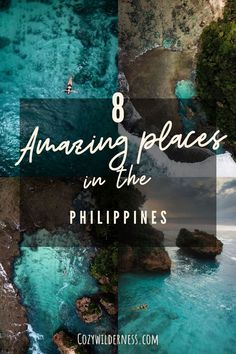 8 amazing places in the Philippines Cozywilderness Philippines Best Places, Philippines Aesthetic, Philippines Vacation, Jungle Vibes, Southeast Asia Travel, Instagram Worthy, Destin Beach