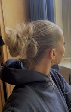 Blonde Hair Inspiration, Hairstyles For School, Hair Day