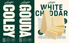 a carton of white cheddar next to an image of cheese cubes