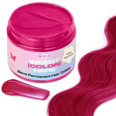 flamingotopaz Temporary Hair Dye For Dark Hair, Hair Dye No Bleach, Color Depositing Conditioner, Ginger Hair Dyed, Healthy Hair Colors, How To Dye Hair At Home, Hair Color Mahogany, Dyed Hair Purple, Pink Hair Dye