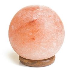 Himalayan Salt Lamp 4 Sphere - Black Tai Salt Co. Pink Salt Lamp, Sphere Lamp, Himalayan Rock Salt, Electric Wire, Tv Display, Salt Lamps, Salt Crystal, Himalayan Salt Lamp, Table Salt