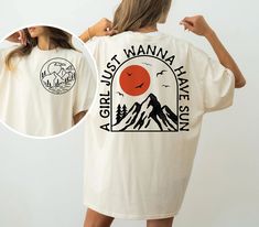 Sun Png, Girls Just Wanna Have Sun, Sun Svg, Svg Summer, Summer Svg, Summer Png, Shirt Bag, Retro Summer, Space Silhouette