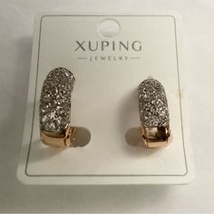 Nwt Xuping Gold Tone Earrings. Xuping Jewelry, Gold Tones, Jewelry Earrings, Fast Delivery, Women Jewelry, Gold, Women Shopping, Color