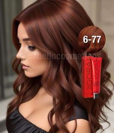 Red Hair Color Auburn, Igora Hair Color, Color Brown Hair, Cooper Brown, Rambut Brunette, Best Hairstyles For Women, Wine Hair, Redken Hair Products, Hair Tint