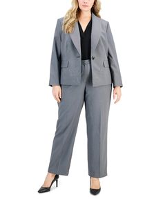 in stock Plus Size Business, Business Casual Work, Le Suit, Plus Size Shopping, Shawl Collar, Work Casual, Workout Pants, Business Casual, Plus Size Outfits