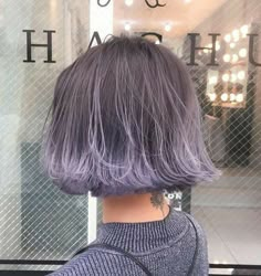 Short Hair Color Ideas, Best Short Hair, Grunge Hair, Hair Color Ideas, Grey Hair, Bob Hairstyle