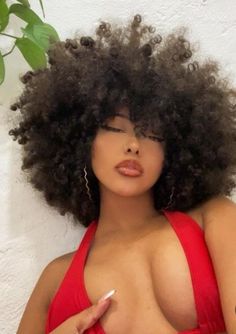 Cabello Afro Natural, Dyed Hair Inspiration, Pelo Afro, Curly Hair Styles Easy, Beautiful Curly Hair, Curly Hair Inspiration, Afro Girl, Curly Hair Tips, Baddie Hairstyles