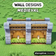 an image of a building in the game wall designs medieval