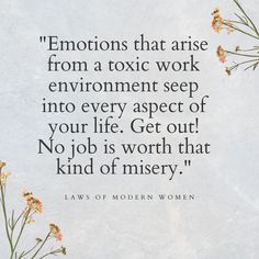 Check out more here: https://lnkd.in/ewvwKhu Leave Toxic Environment Quotes, Toxic People Workplace, Problems At Work Quotes, Toxic Place Quotes, Stop Stressing About Work Quotes, Toxic Job Quotes Funny, Dealing With Work Drama Quotes, Toxic Work Place Quotes, Work Issues Quotes