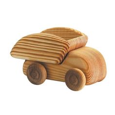 Debresk Wooden Toy Dump Truck, Small, Wooden Truck - Alder & Alouette Wooden Toy Trucks, Wooden Toys For Toddlers, Wooden Truck, Toy Maker, Wooden Car, Natural Toys, Waldorf Toys, Wood Polish, Toy Trucks