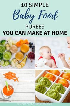 baby food pures you can make at home