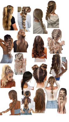 SLAY! Beauty Hair Color, Beach Hairstyles For Long Hair, Easy Hairstyles For Medium Hair, Types Of Braids, Hairstyles For Thick Hair