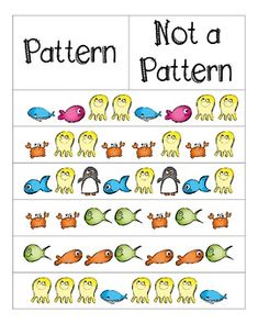 the pattern is not a pattern