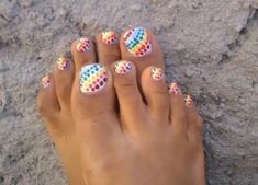 Fun Summer Pedicure Ideas to Make Your Feet Stand out ... Cute Pedicure Designs, Summer Pedicure, Pedicure Ideas, Pedicure Colors