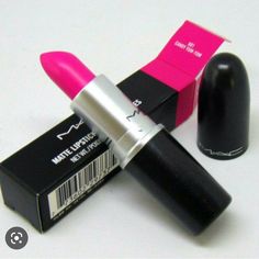 New Mac Matte Lipstick, 601 Candy Yum-Yum With Box Full Size Candy Yum Yum Mac, Mac Pink Lipstick, Pink Lipstick Mac, Lipstick Mac, Mac Matte Lipstick, New Mac, Pink Lipstick, Natural Eye Makeup, Mac Lipstick