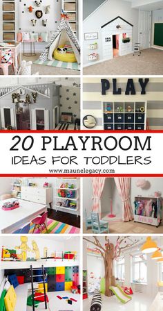 20 playroom ideas for toddlers that are easy and fun to make at home