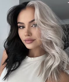 Talia Mar, London Hair Salon, London Hair, Two Tone Hair, Dyed Hair Inspiration, Frizz Free Hair, Split Hair