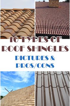 different types of roof shingles pictures and pros / cons