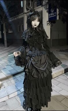 Wanna Recreate, Kei Visual, Trad Goth, Estilo Hippy, Oc Inspo, Bad Behavior, Romantic Goth, Goth Dress