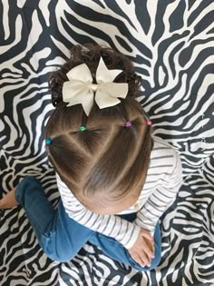 Preschool Hairstyles, Easy Hairstyles For Women, Toddler Girl Hairstyles, Toddler Hairstyles Girl Fine Hair, Mixed Kids Hairstyles, Baby Girl Hairstyles Curly, Easy Toddler Hairstyles, Childrens Hairstyles, Cute Toddler Hairstyles