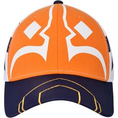 PRICES MAY VARY. STAR WARS BASEBALL CAP: Eye-catching soft cap featuring an Ahsoka style design from Star Wars The Clone Wars ONE SIZE: Baseball hat with bill features a snapback closure on the back to allow for easy resizing to accommodate heads of all shapes and sizes LIGHTWEIGHT AND DURABLE: Snapback hat is composed of a lightweight and durable fabric to allow for instant comfort when worn, and features a curved brim to keep the Sun's UV rays from getting into your eyes OFFICIALY LICENSED: Th Orange Sports Visor Baseball Cap, Ahsoka Cosplay, Clone Wars Ahsoka, Star Wars The Clone Wars, Storm Trooper, Golf Hat, The Clone Wars, Star Wars Darth, Star Wars Darth Vader