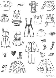 an image of children's clothes and clothing