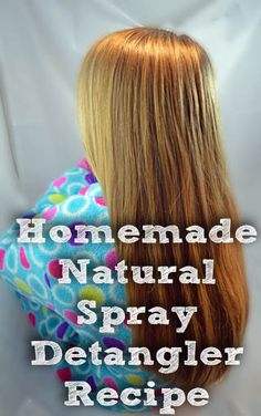 DIY Hair Detangling Spray Recipe- Natural and Inexpensive from WellnessMama.com #DIY #Natural #Kids Homemade Detangler, Coffee Facial, Natural Kids, Glowing Radiant Skin, Natural Recipes, Wellness Mama, Diy Kosmetik