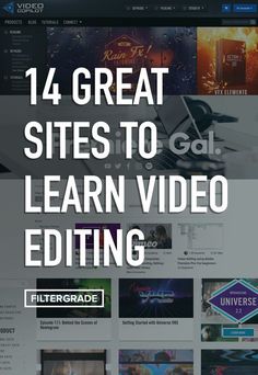 Learn video editing and get a better understanding of the post production process with this list of websites and blogs. Find video editing information. Learn Video Editing, Hacking Websites, Film Tips, Editing Video, Great Websites, Youtube Channel Ideas, Film Editing, Life Hacks Computer, Life Hacks Websites