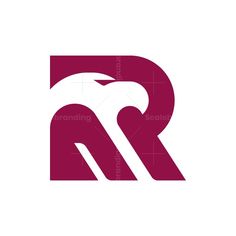 the letter r is made up of two overlapping shapes