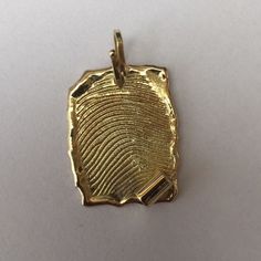 Fingerprint Jewelry, Finger Print, Dope Jewelry, Printed Jewelry, Funky Jewelry, Jewelry Lookbook, Pendant Gold, 로고 디자인, Dream Jewelry