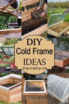 diy cold frame ideas for the garden