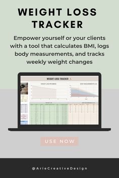 Transform your weight loss journey with our comprehensive Weight Loss Tracker Google Sheet! 🚀

Whether you're a life coach guiding clients or an individual on a personal wellness quest, this tool is designed to simplify and elevate your experience. With editable fields and a ready-to-use format, tracking your progress has never been easier. 💪

Empower yourself or your clients with a tool that calculates BMI, logs body measurements, and tracks weekly weight changes. Our user-friendly design ensures that staying accountable and motivated is effortless. Take charge of your health today with our customizable Weight Loss Tracker Google Sheet! 🌟 Weight Log, Wellness Tracker, Weight Tracker, Personal Wellness, Weight Changes, Body Measurement, Empower Yourself