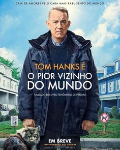 the movie poster for tom hank's el peor vecinoo del mundo