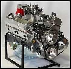 an engine is shown in this image with the top part removed from it's housing